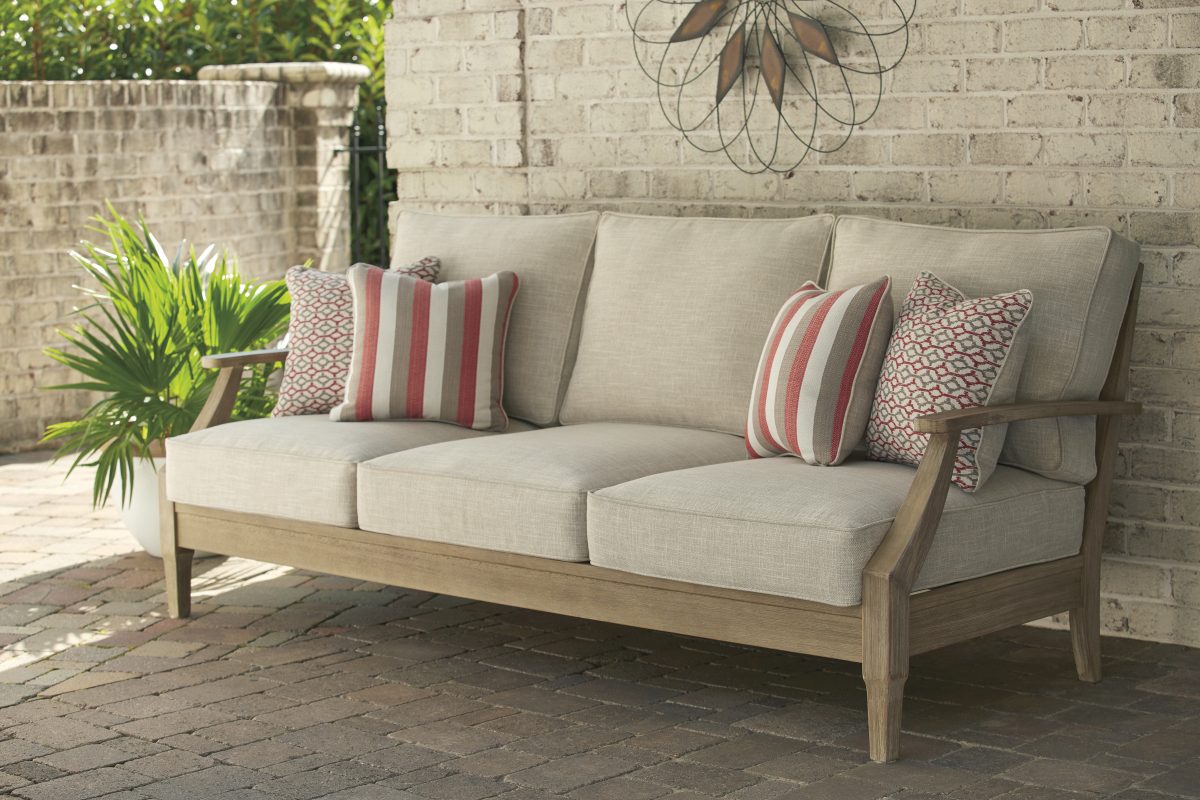 Palm Sofa w/Cushion - All American Outdoor Living
