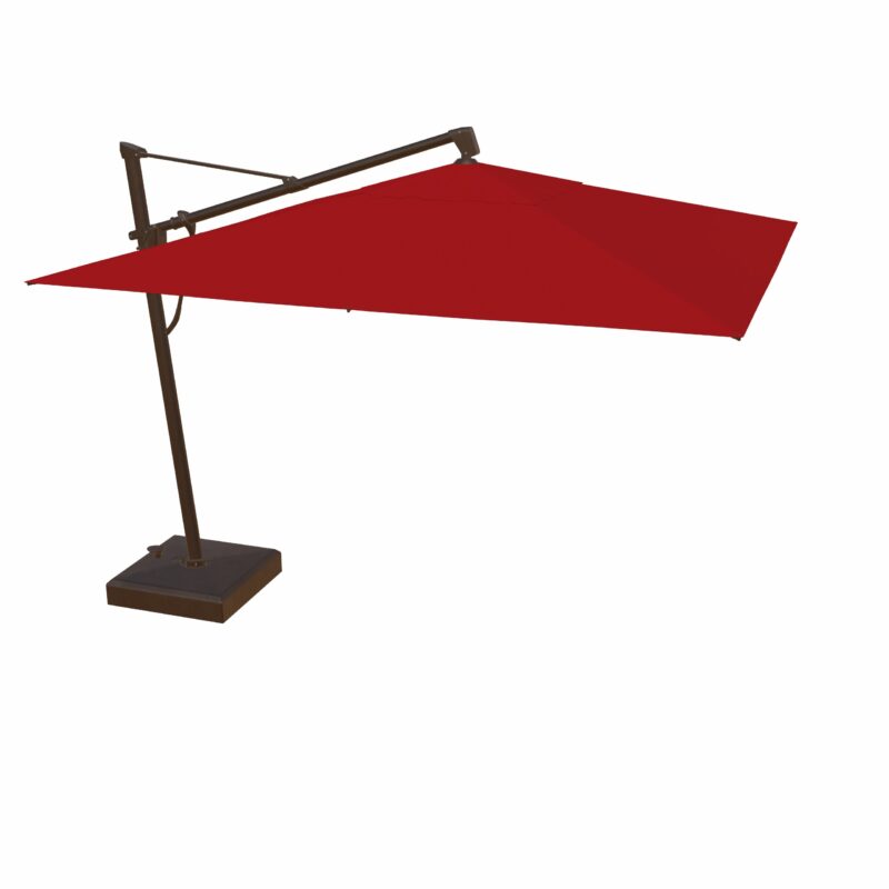11.5' Square - Square Cantilevered Umbrella - All American Outdoor Living