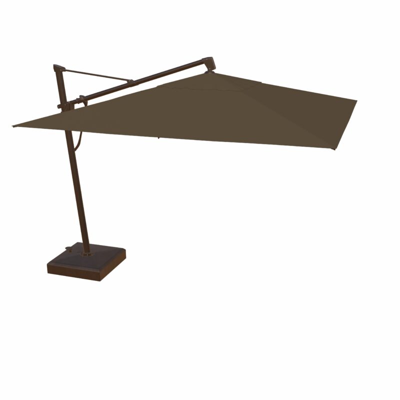11.5' Square - Square Cantilevered Umbrella - All American Outdoor Living