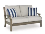 Rainier Ranch Loveseat w/Cushion - All American Outdoor Living