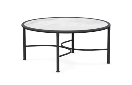 Athens 35" Round Dekton Coffee Table - All American Outdoor Living