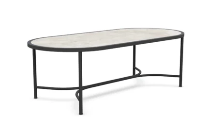 Athens 96" Oval Dekton Dining Table - All American Outdoor Living