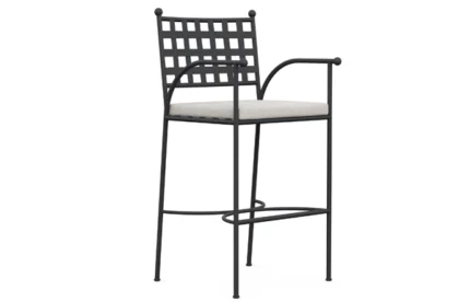 Athens Barstool w/Cushion - All American Outdoor Living