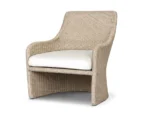Blaire Outdoor Woven Dining Chair w/Seat Cushion - All American Outdoor Living