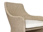Blaire Outdoor Woven Dining Chair w/Seat Cushion - All American Outdoor Living
