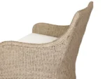 Blaire Outdoor Woven Dining Chair w/Seat Cushion - All American Outdoor Living