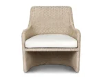 Blaire Outdoor Woven Dining Chair w/Seat Cushion - All American Outdoor Living