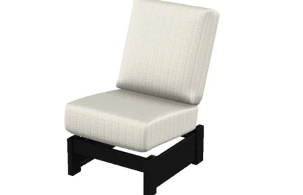 Armless Single Seat Hidden Motion Section - All American Outdoor Living