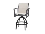 Echelon Sling Swivel Bar Stool - All American Outdoor Living