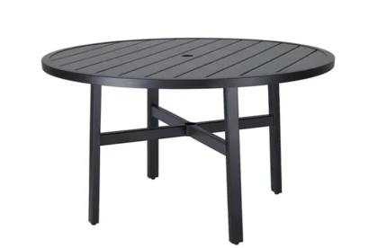 Plank 53" Round Dining Table - All American Outdoor Living