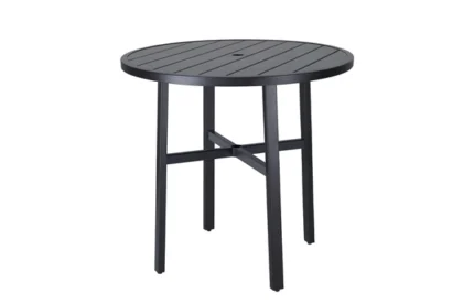 Plank 44" Round Bar Table - All American Outdoor Living
