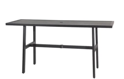 Plank 25"x 72" Rectangular Balcony Table - All American Outdoor Living