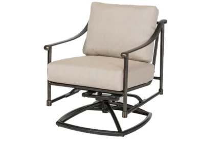 Morro Bay Cushion Swivel Rocking Lounge Chair - All American Outdoor Living