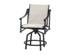 Morro Bay Sling Swivel Balcony Stool - All American Outdoor Living