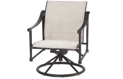 Morro Bay Sling Swivel Rocking Lounge Chair - All American Outdoor Living