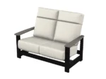 Supreme Hidden Motion Loveseat w/ Polymer Arms - All American Outdoor Living