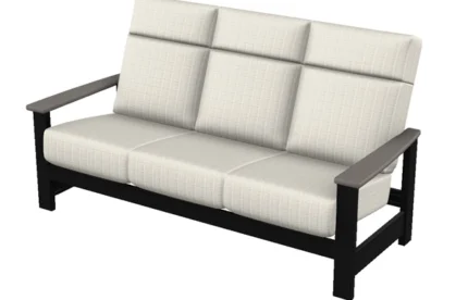 Supreme Three-Seat Sofa w/ Polymer Arms - All American Outdoor Living