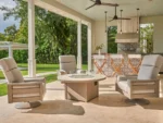 Premier Swivel Rocker w/ Polymer Arms - All American Outdoor Living