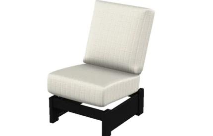 Armless Single Seat Fixed Section - All American Outdoor Living