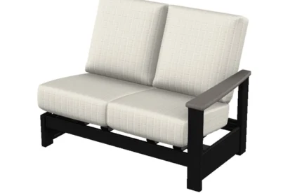 Right Arm Two-Seat Hidden Motion Section w/ Polymer Arm - All American Outdoor Living