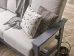 Supreme Three-Seat Sofa w/ Polymer Arms - All American Outdoor Living