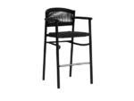 Naples Bar Chair w Arm (Stackable) - All American Outdoor Living
