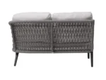Poinciana 2-Seater Loveseat Right Arm - All American Outdoor Living