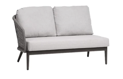 Poinciana 2-Seater Left Arm Loveseat - All American Outdoor Living