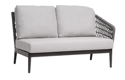 Poinciana 2-Seater Loveseat Right Arm - All American Outdoor Living