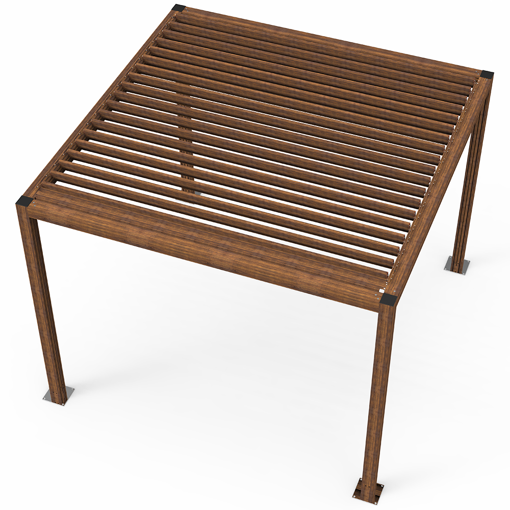 Automated Louvered Roof