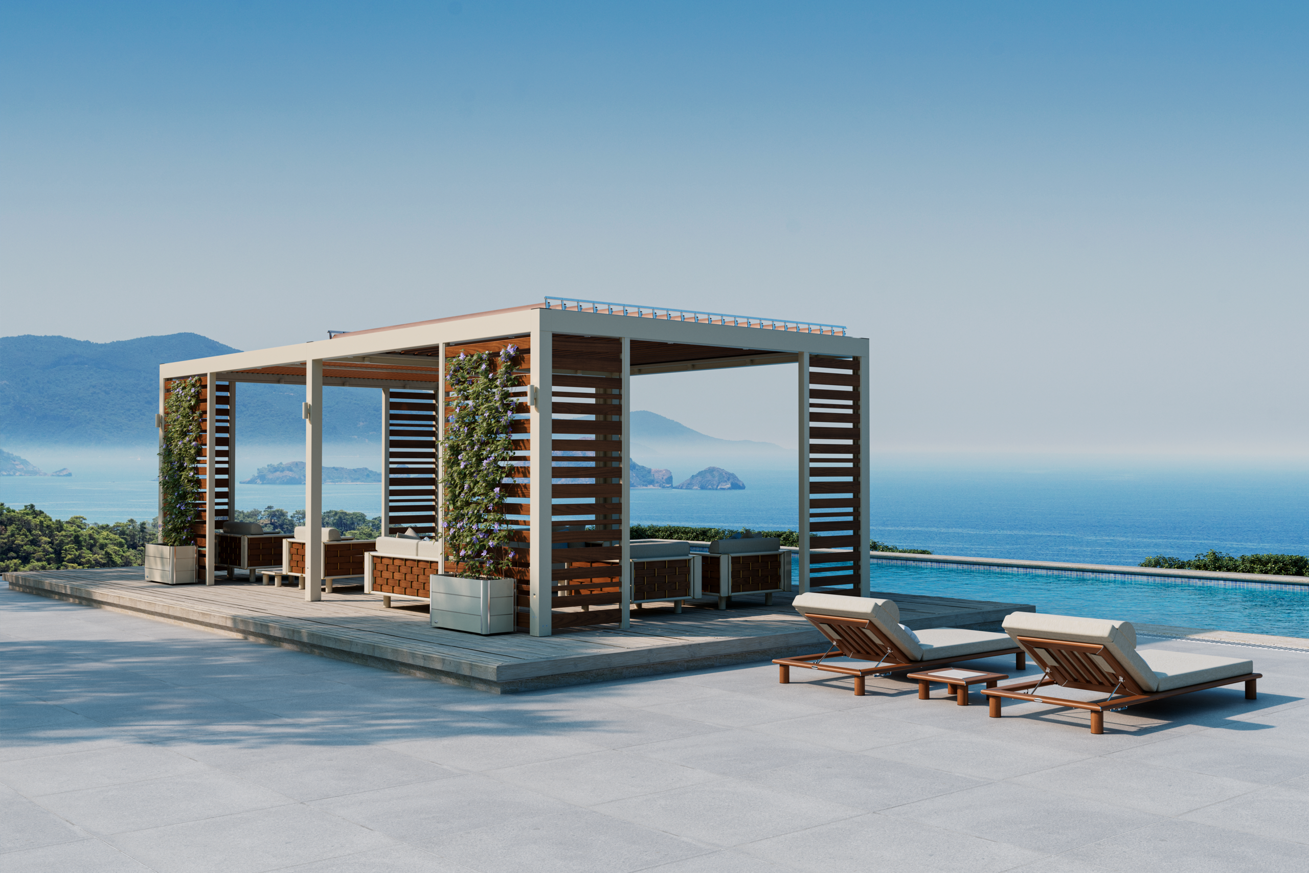 In Situ Pool Render OM Max Solanox Web REV outdoor furniture