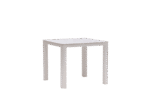Hampshire 35-inch square sintered stone dining table detail