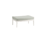 Ratana Las Colinas Matte White oversize ottoman